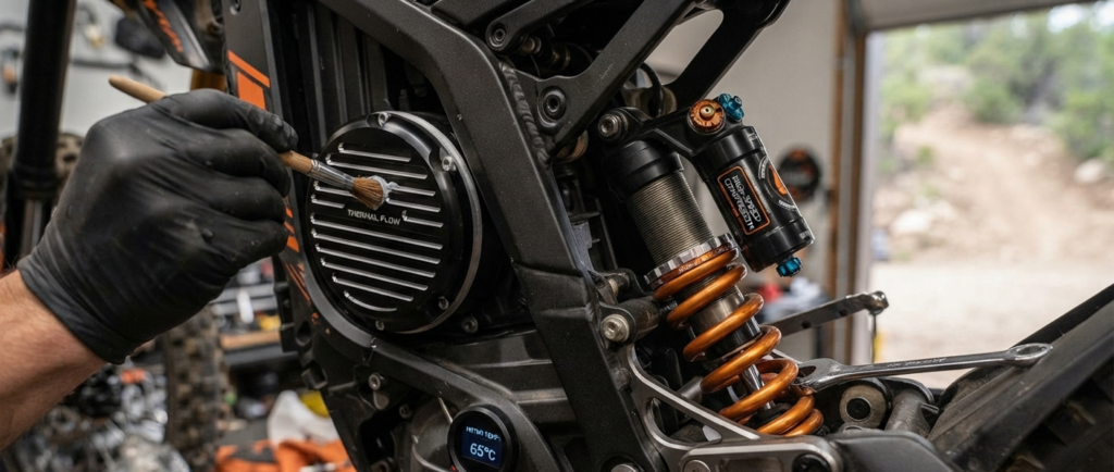 4. Heat Management aur Suspension Setup Ko Behtar Banayein