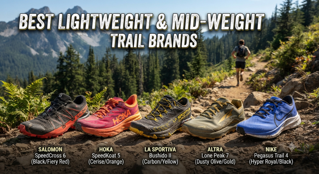 Best Lightweight & Mid-Weight Trail Brands
