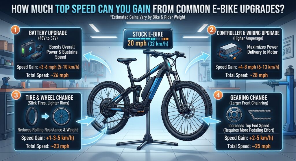 How Much Top Speed Can You Gain From Common Upgrades