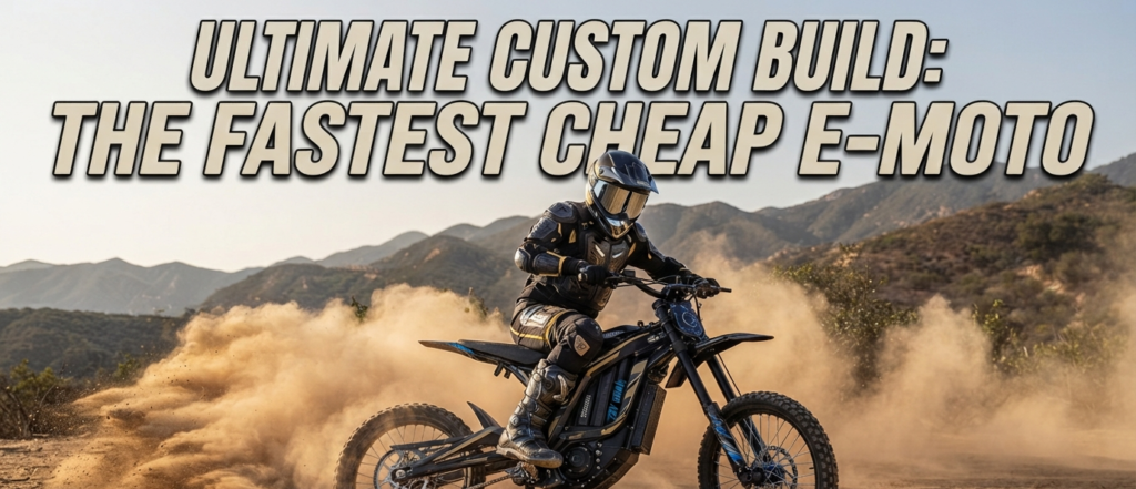 Top Contenders: Cheapest Electric Dirt Bikes That Hit 50 MPH
