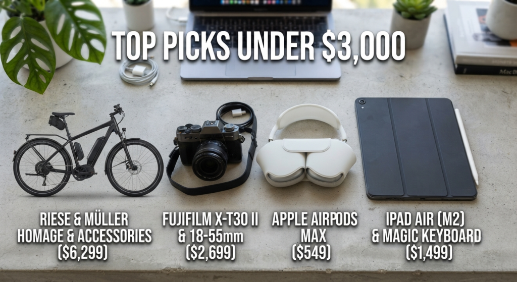 Top Picks Under $3,000