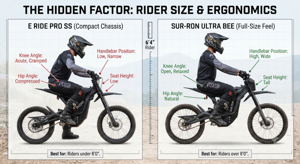 The Hidden Factor: Rider Size and Ergonomics